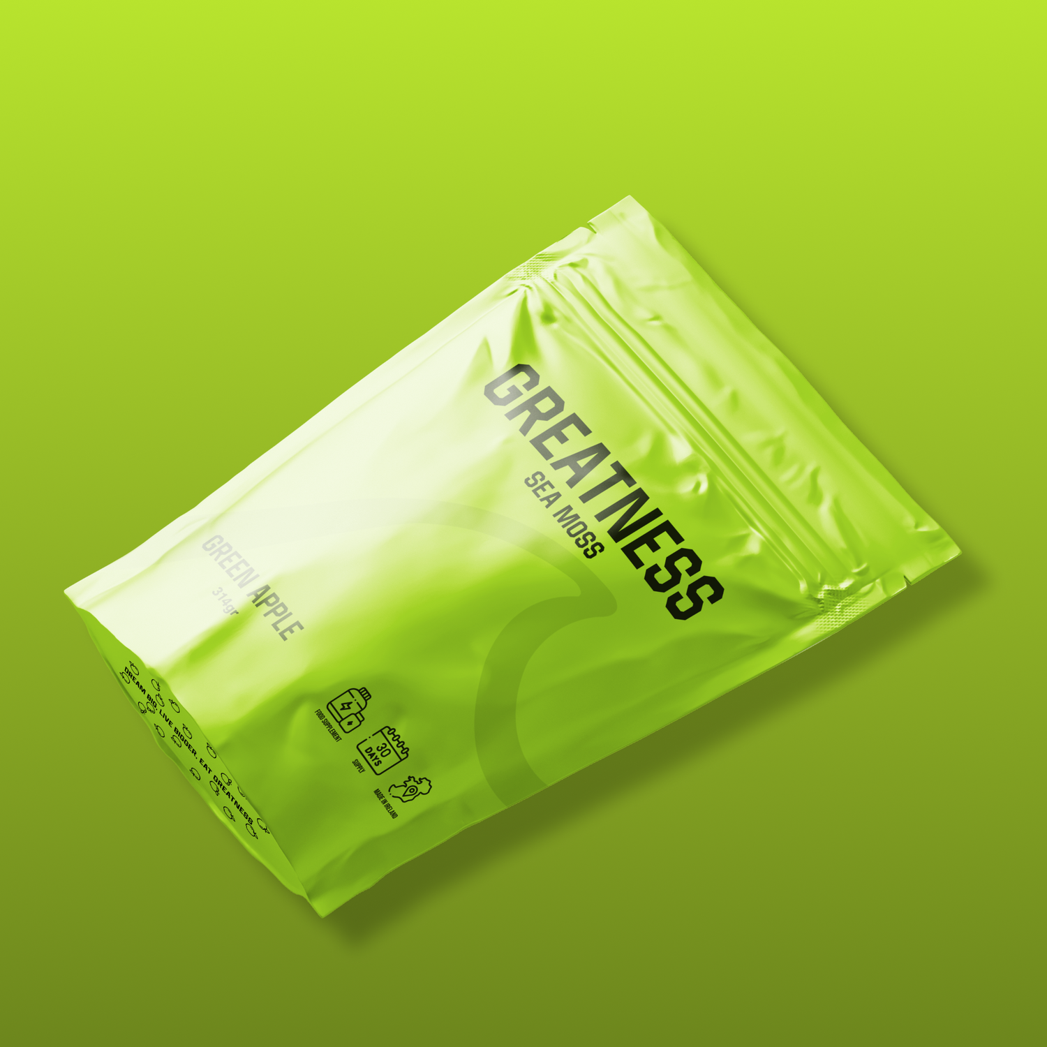 Sea Moss Manzana Verde